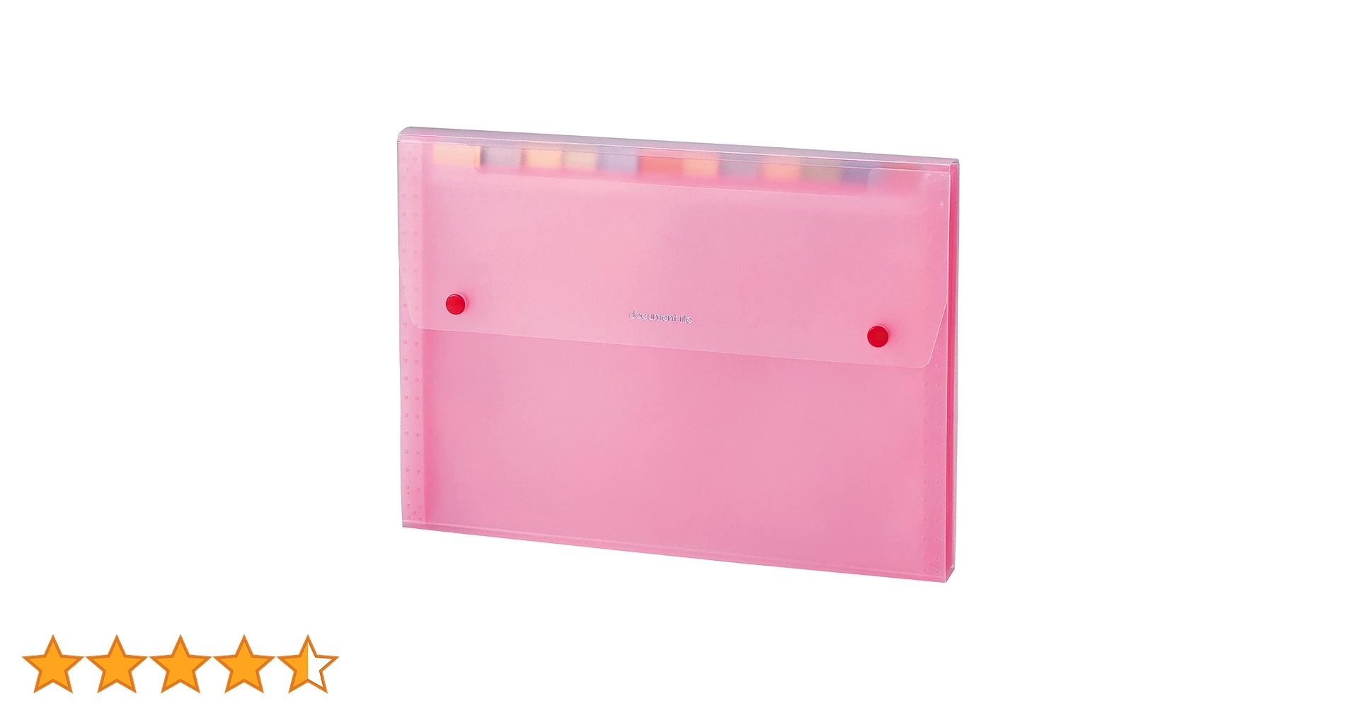 Amazon | セキセイ ドキュメントファイル ピンク SSS-1212